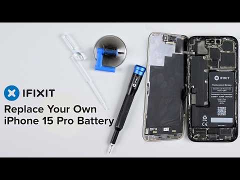iPhone 15 Pro Battery Replacement (Step-by-Step Guide)