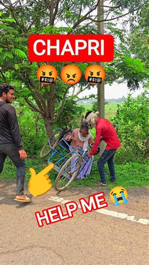 Random Chapri Ek Muslim Chacha Ko Mara 😡🤬 Road Rage Fight | Bike Crash 😭😭 #cops #sad #shorts