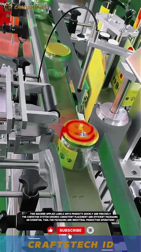 Labeling Machine for Fast and Accurate Product Identification and Packaging Process #machine