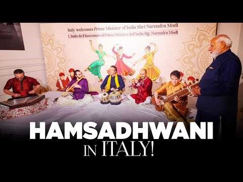 Rome resonates with Indian classical music during PM Modi’s visit