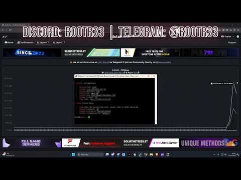 SATANC2 VS DSTAT | 60M PPS + | BEST RAW BOTNET IP STRESSER 2026 | BUY DDOS BUY BOTNET | DC: ROOTR33