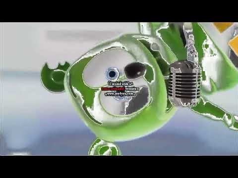 Klaskyklaskyklaskyklasky Gummy Bear Widescreen Version in Zebra Cake Major