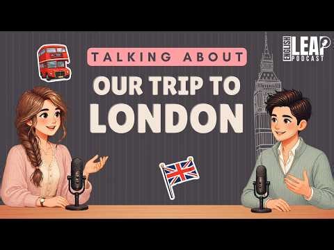 English Podcast For Easy English Conversation | Talking About A Day In London | Learn English Fast