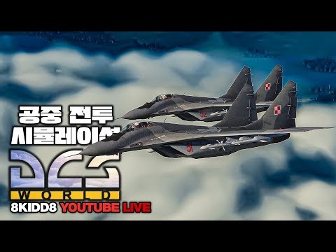 PvP 공중전 (오늘은 동구권 위주로 플레이)🦅DCS월드 2.9.23🦅QHD 60FPS