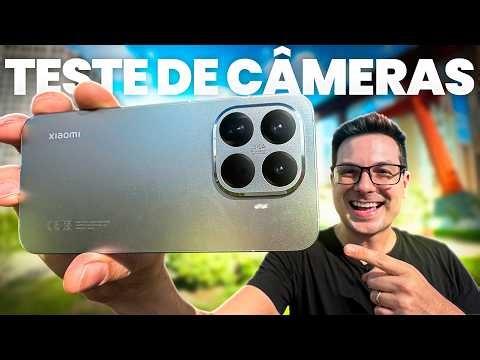 XIAOMI 15T Pro têm ZOOM de 100X e CÂMERAS da LEICA! Teste COMPLETO!