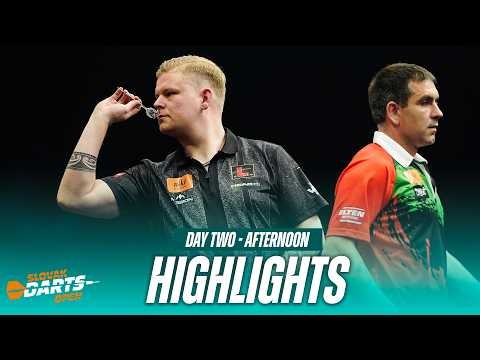 SEED DOMINATION! 💪 | 2026 Slovak Darts Open | Day Two Afternoon Highlights