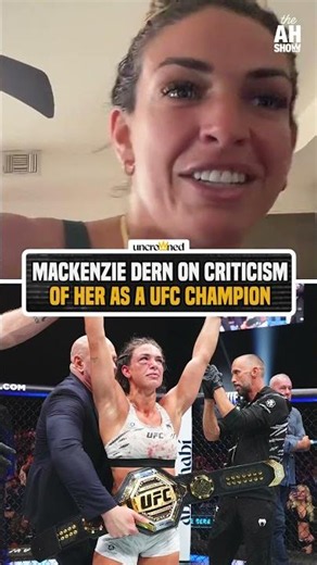 Mackenzie Dern Responds to Criticism Faced As UFC Champion 😤