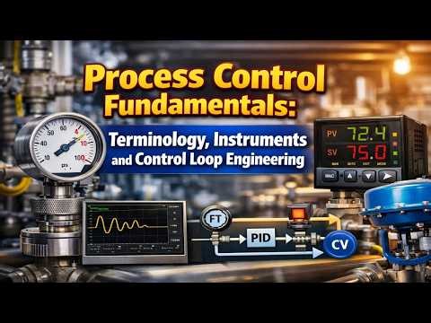 Process Control Fundamentals: Terminology, Instruments and Control Loop Engineering