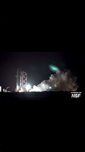 FIRE! SpaceX has conducted a single-engine static fire of Ship 42 at Massey's this evening. #space