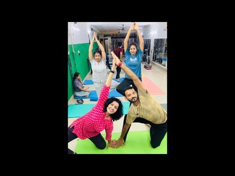 Yoga session with Dr. Sandhya#weightloss #fitnessmotivation