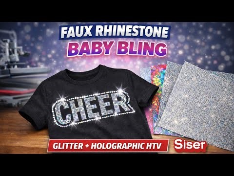 💎 Faux Rhinestones with HTV?! Let’s Make Some Baby Bling! | Tuesday With Todd LIVE