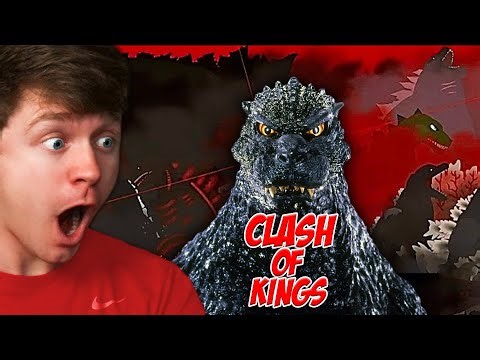 GODZILLA CLASH OF KINGS the BATTLE ROYALE! (Reaction)