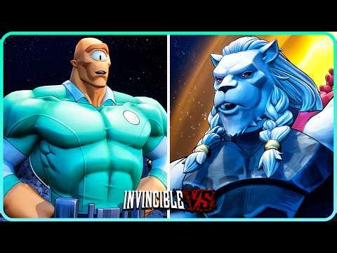 All Allen the Alien Unique Interactions with Every Hero | Invincible VS