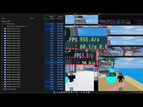 how to reduce cpu/gpu/ram usage for 25 roblox tabs (watch on x2 speed, trust me)