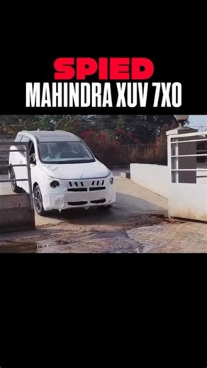 Mahindra XUV 7XO SPIED in REAL WORLD!
