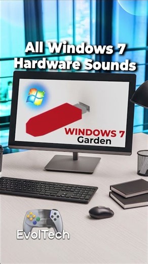 Every Windows 7 Hardware Sounds! - (All Versions) #shorts