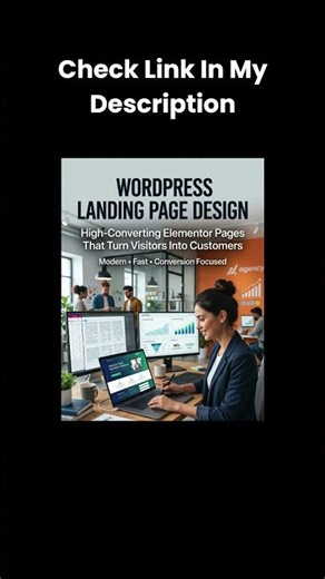 High Converting WordPress Landing Page Design Elementor That Turns Visitors Into Customers