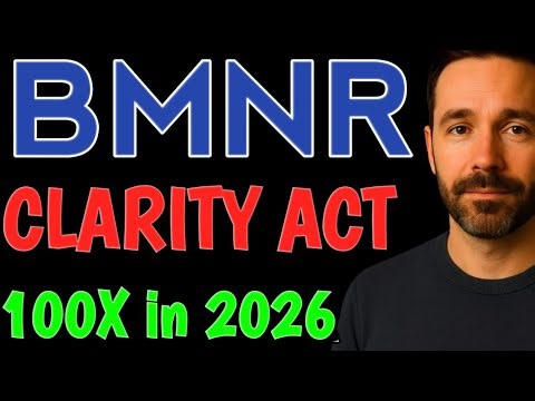 BMNR's New "Master Plan" "Clarity Act" Could 100X in 2026! BMNR STOCK ANALYSIS TODAY BUY OR SELL ❓️