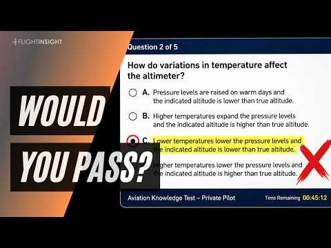 These 5 FAA Questions Fail More Students Than Any Others