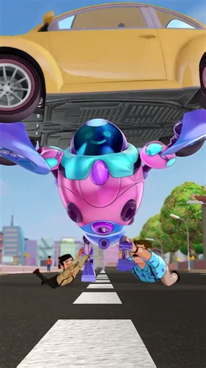 ये Robot तो गाडी ही उठाकर ले गया ले गया | Abhimanyu Ki Alien Family
