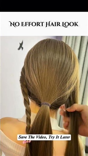 Easy Twisted Low Ponytail Tutorial-Simple Elegant Hairstyle #twistedponytail #lowponytail #ootd