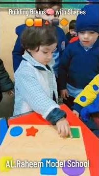 Brain Building Activity | Class Paly Group | AL Raheem Model School