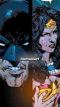 Batman's contingency for Wonder Woman