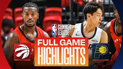 RAPTORS vs PACERS | LAS VEGAS SUMMER LEAGUE | FULL GAME HIGHLIGHTS | July 13, 2026