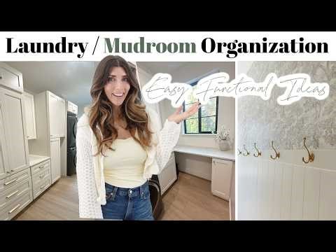 Laundry Room Organization & Fixes That's Practical Not Perfect / Honest Home Organization