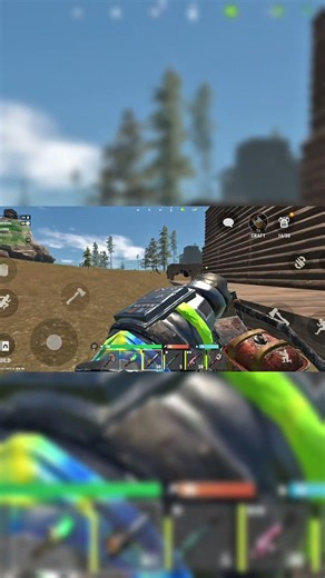 🪚 NEW Chainsaw in Oxide Beta! Finally crafted it 🔥 #Oxide #GamingShorts #rust #oxidesurvivalisland