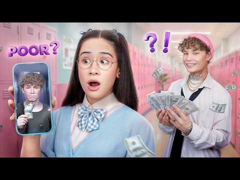 Rich Boy Became Poor?! I Fell in Love with the Most Popular Boy | Troom College