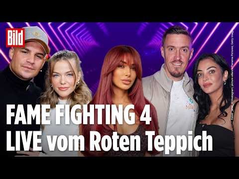 🔴 FAME FIGHTING 4: Live vom Roten Teppich aus der Grugahalle in Essen