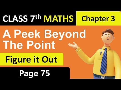 Class 7 Maths | Figure it Out | Page 75 | Chapter 3 | A Peek Beyond The Point | Part 17 | NCERT
