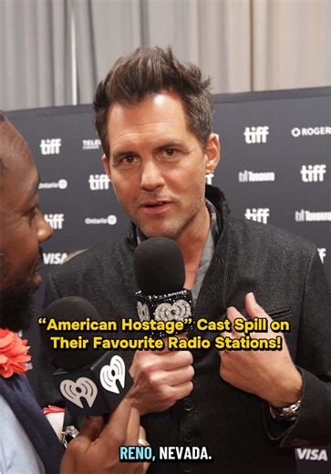 The cast of “American Hostage” show love to radio and we are so here for it! 🔥😍 🎥 Watch the full chat with this incredible cast on iHeartRadioCA YouTube channel! #tiff #americanhostage #JonHamm #KristofferPolaha #WilliamJacksonHarper