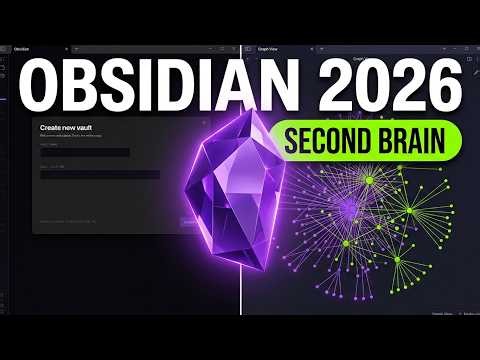 Obsidian for Beginners 2026 — Install It, Create a Vault, Write and Link Your First Note