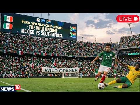 FIFA WORLD CUP 2026 Opening Match LIVE | Mexico Vs South Africa | Group A Match |Mexico City Stadium