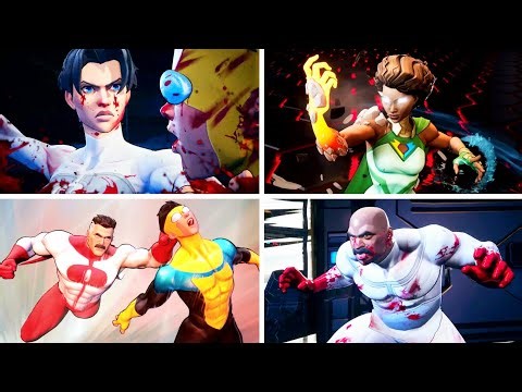 Invincible VS All Characters Ultimate Attacks / Finishers 4K