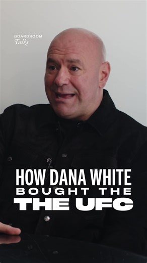 Dana White gives the origin story of the UFC acquisition 💰 #ufc #business #aquisition #league #fighting #professional