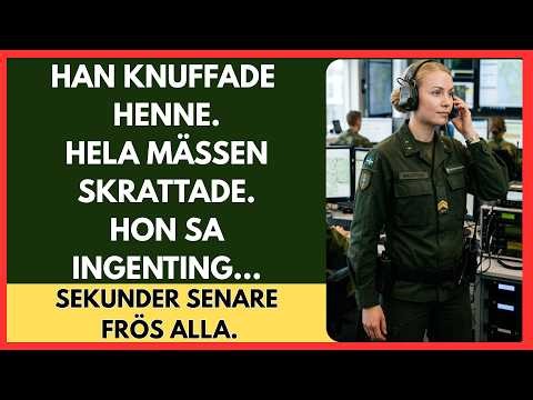 En US marin knuffade henne i mässen – då kom alla fyra generaler in och salutade henne!