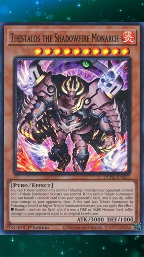 The Shadow Monarch #yugioh #yugiohtcg #yugiohcards