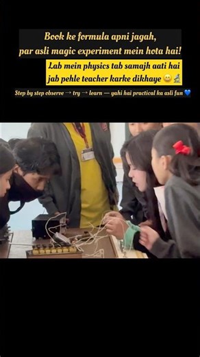 Physics Practical in the Lab | Learning Through Real Experiments 🔬 #phyzonewithannagurung #physics