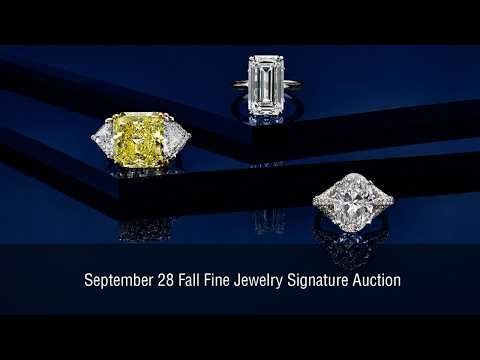 Fall Fine Jewelry Signature Auction 5585 Session 1