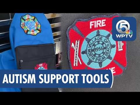 North Palm Beach Fire Rescue Adds Autism Support Backpacks