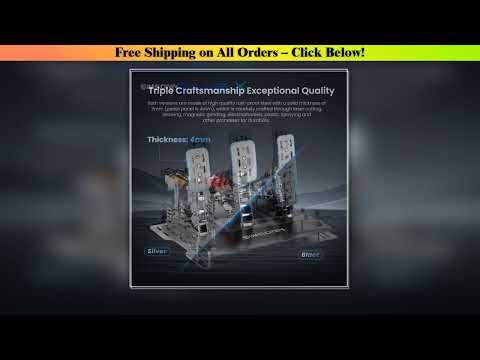 SIMSONN Plus X Simulation Racing Pedal Support Tactile Reactor 200KG Load Cell Pressure Sensor PC