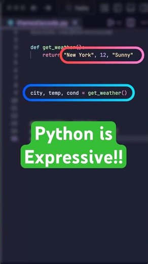 Python Function Returns Multiple Values | #pythonforbeginners