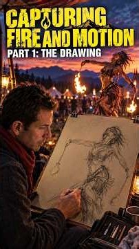 Drawing the Fire Dancer — Finding the Gesture