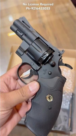 Colt Python .177 CO2 Revolver is Insane 🔥#ColtPython #AirRevolver #CO2Airgun #airgunsindia