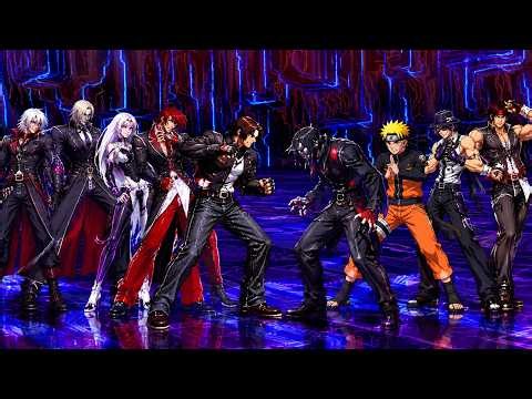 [KOF Mugen] Alter Kyo Team vs Dark Rock Team