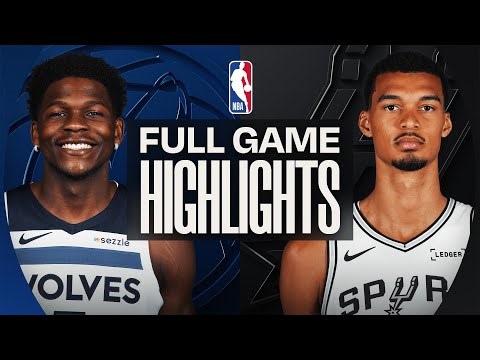 TIMBERWOLVES at SPURS | FULL GAME HIGHLIGHTS | January 17, 2026
