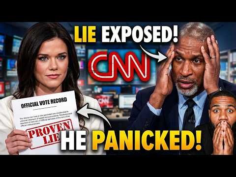 CNN PANICS As Republican DESTROYS Charles Blow's Democrat Lie LIVE On Air With Receipts